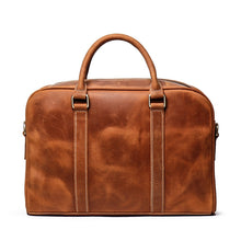 Load image into Gallery viewer, Leather Laptop Bag  Vintage Leather Briefcase
