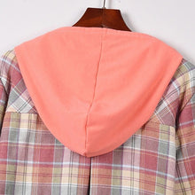 Load image into Gallery viewer, Unstoppable Soul Plaid Print Hoodie
