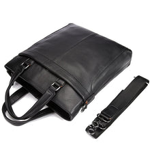 Load image into Gallery viewer, Baldwin Black Leather Business Bag
