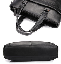 Load image into Gallery viewer, Baldwin Black Leather Business Bag
