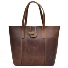 Load image into Gallery viewer, The Taavi Tote | Handcrafted Leather Tote Bag
