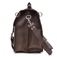 Load image into Gallery viewer, Large Capacity Vintage Leather Messenger Bag

