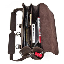 Load image into Gallery viewer, Large Capacity Vintage Leather Messenger Bag
