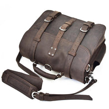Load image into Gallery viewer, Large Capacity Vintage Leather Messenger Bag

