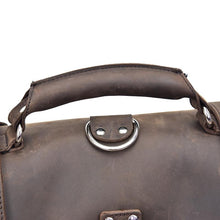 Load image into Gallery viewer, Large Capacity Vintage Leather Messenger Bag
