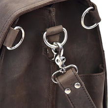 Load image into Gallery viewer, Large Capacity Vintage Leather Messenger Bag
