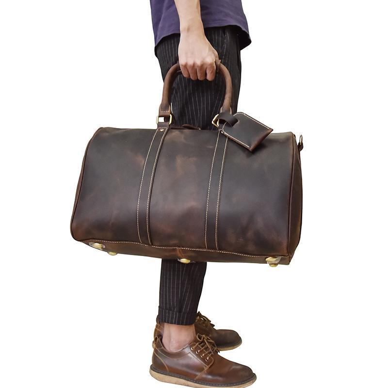 Weekender  Handcrafted Leather Duffle Bag
