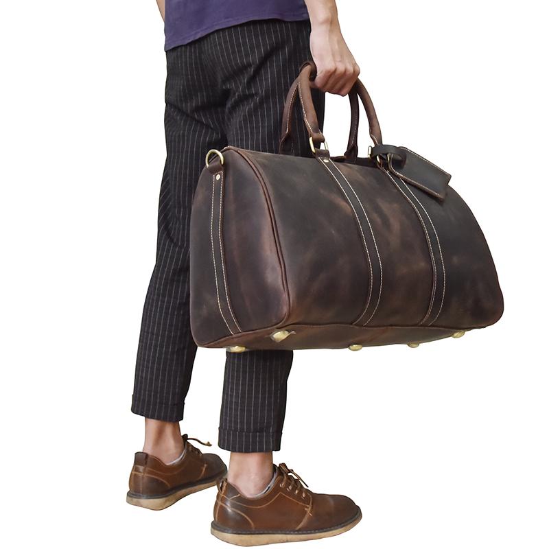 Weekender  Handcrafted Leather Duffle Bag