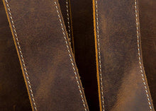 Load image into Gallery viewer, Brown Genuine Vintage Leather Backpack
