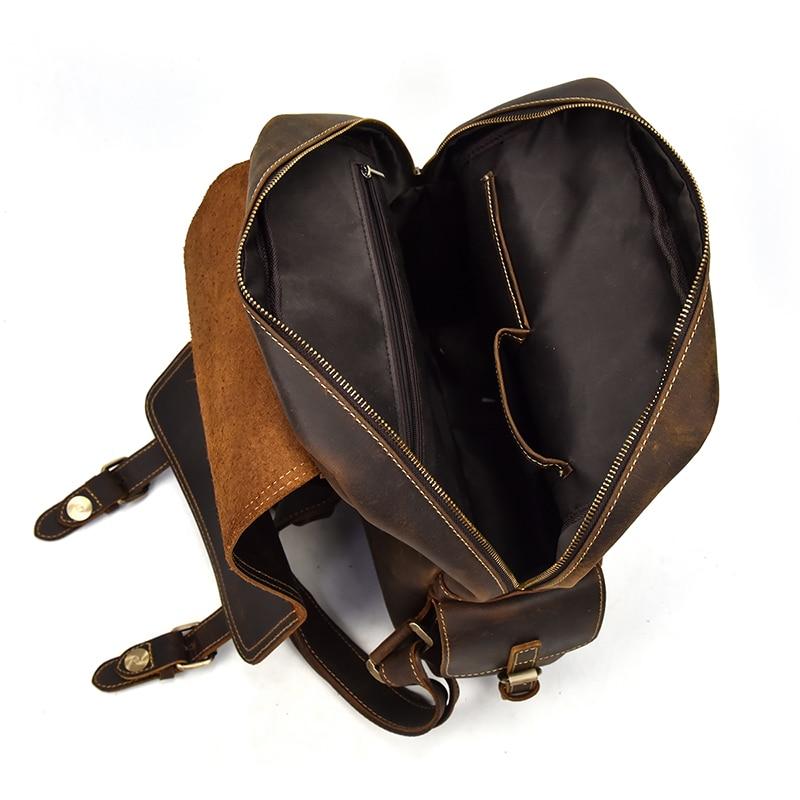 Classic Vintage Handcrafted Leather Backpack