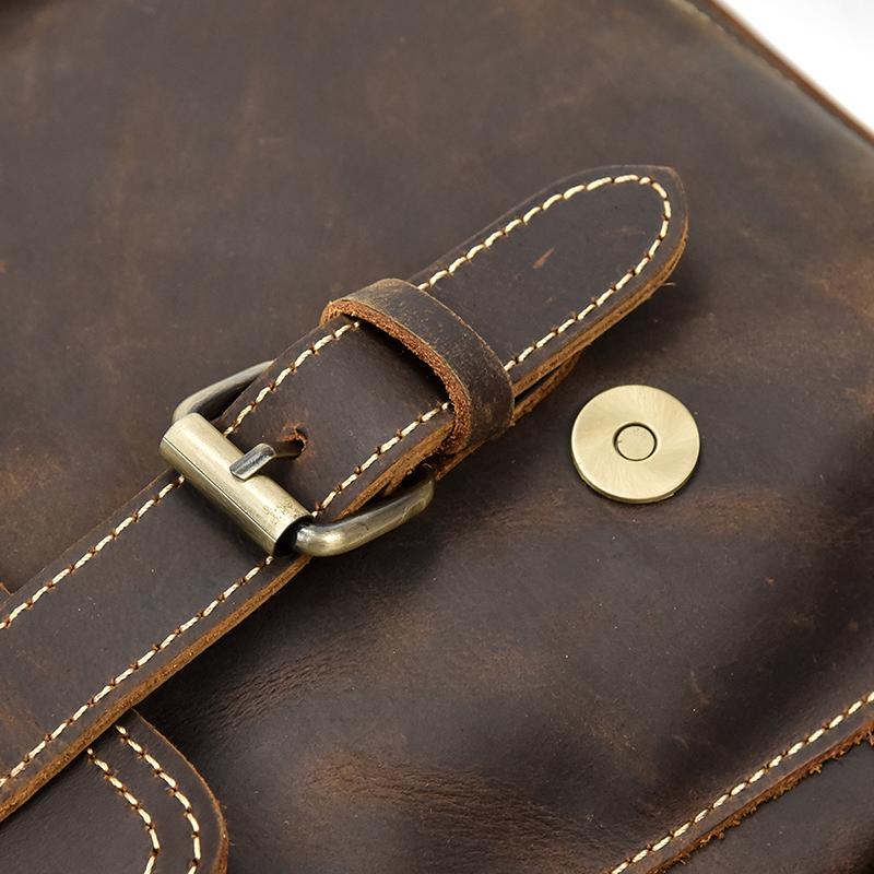 Classic Vintage Handcrafted Leather Backpack