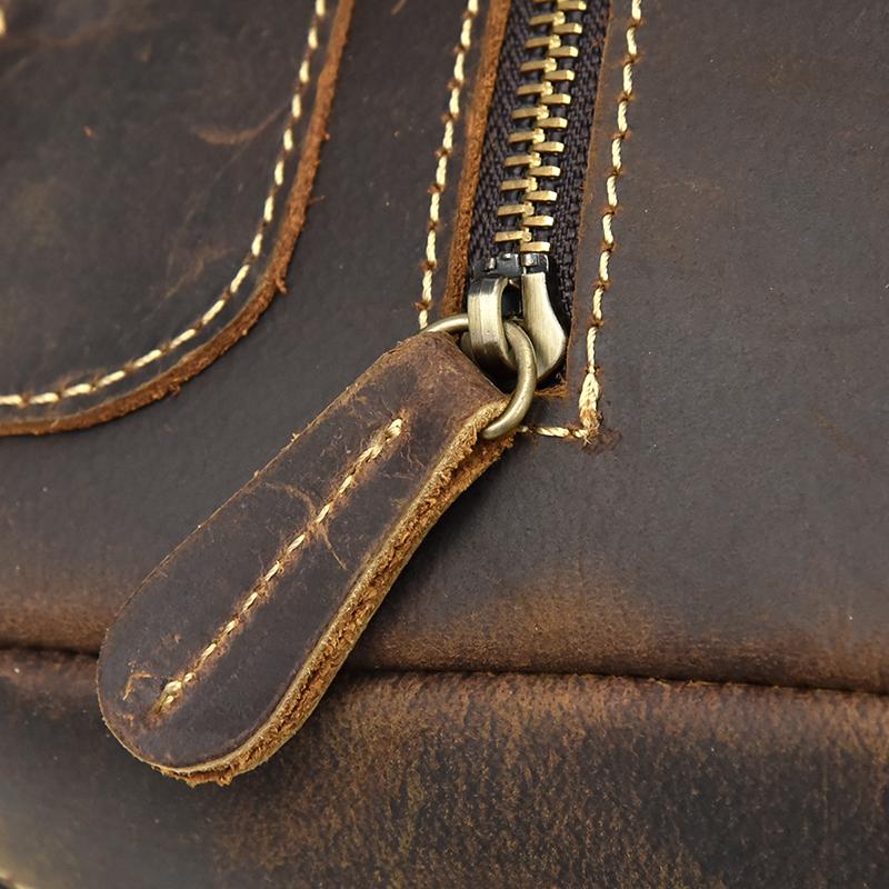 Classic Vintage Handcrafted Leather Backpack