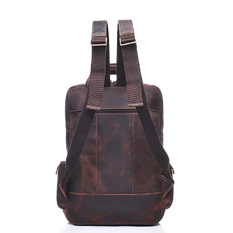 Large Handmade Genuine Leather Backpack
