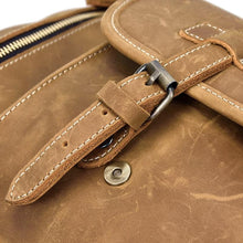 Load image into Gallery viewer, Bard Weekender Handmade Leather Duffle Bag
