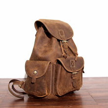 Load image into Gallery viewer, Classic Genuine Leather Rucksack

