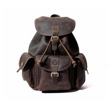 Load image into Gallery viewer, Classic Genuine Leather Rucksack
