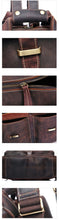 Load image into Gallery viewer, Large Handmade Genuine Leather Backpack
