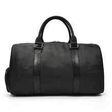 Load image into Gallery viewer, Weekender Vintage Leather Duffle Bag
