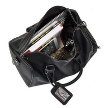 Load image into Gallery viewer, Weekender Vintage Leather Duffle Bag
