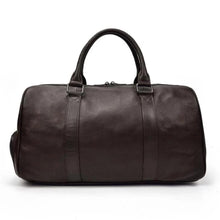 Load image into Gallery viewer, Weekender Vintage Leather Duffle Bag
