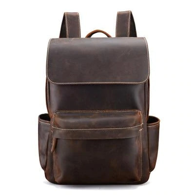 Genuine Vintage Leather Backpack