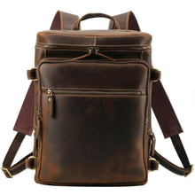 Load image into Gallery viewer, Handmade Vintage Leather Backpack
