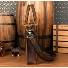 Load image into Gallery viewer, Viggo Briefcase Genuine Leather Messenger Bag
