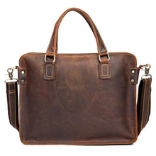 Load image into Gallery viewer, Viggo Briefcase Genuine Leather Messenger Bag
