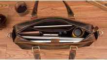 Load image into Gallery viewer, Viggo Briefcase Genuine Leather Messenger Bag
