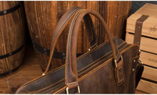 Load image into Gallery viewer, Viggo Briefcase Genuine Leather Messenger Bag

