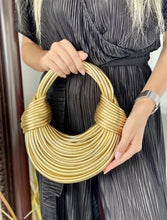 Load image into Gallery viewer, Genuine Leather Double Knot Bag
