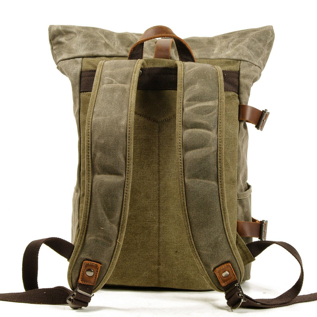 Biker Canvas Backpack