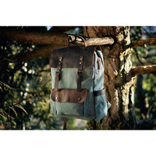 Load image into Gallery viewer, Helsinki Vintage Canvas Backpack
