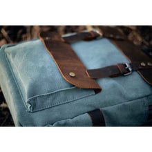 Load image into Gallery viewer, Helsinki Vintage Canvas Backpack
