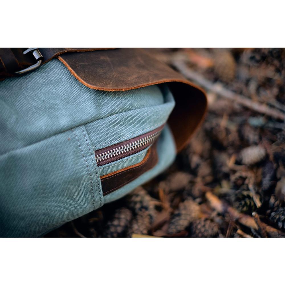 Helsinki Vintage Canvas Backpack