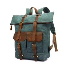 Load image into Gallery viewer, Waterproof  Canvas Backpack

