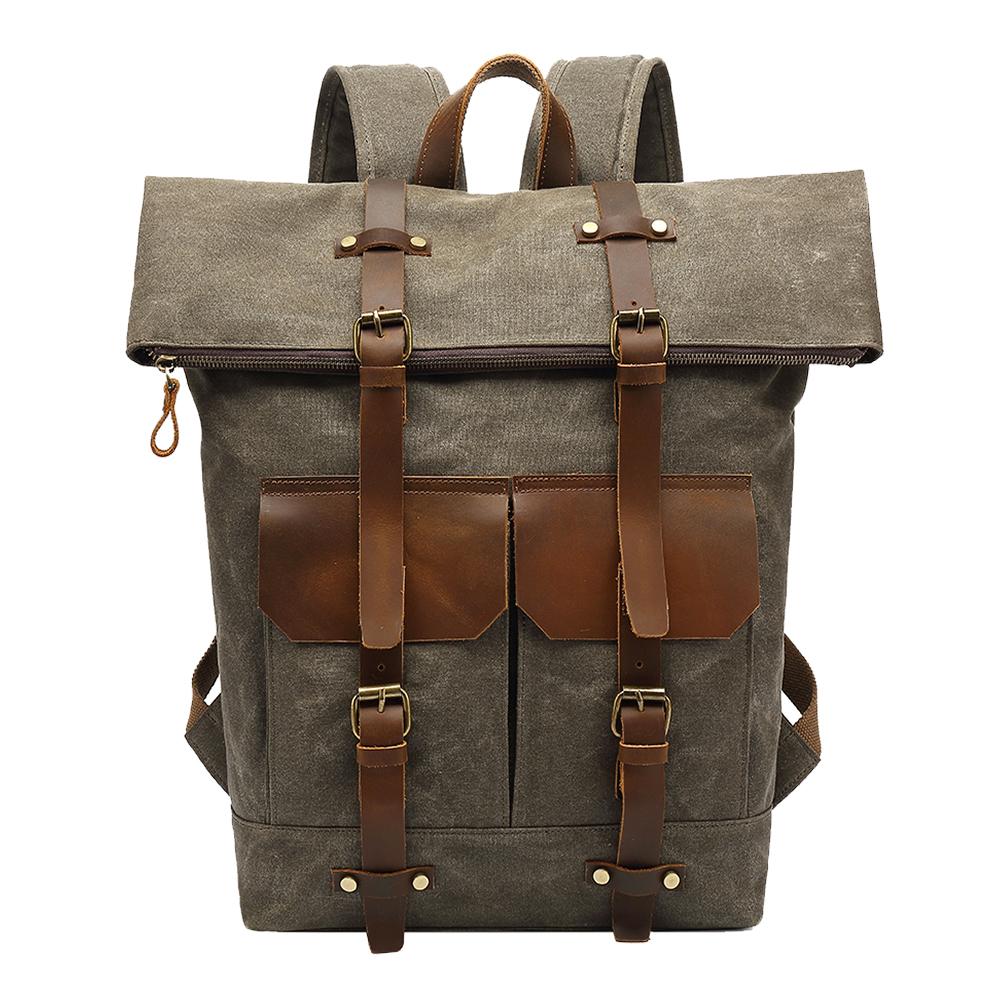 Waterproof  Canvas Backpack