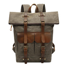 Load image into Gallery viewer, Waterproof  Canvas Backpack
