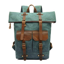 Load image into Gallery viewer, Waterproof  Canvas Backpack
