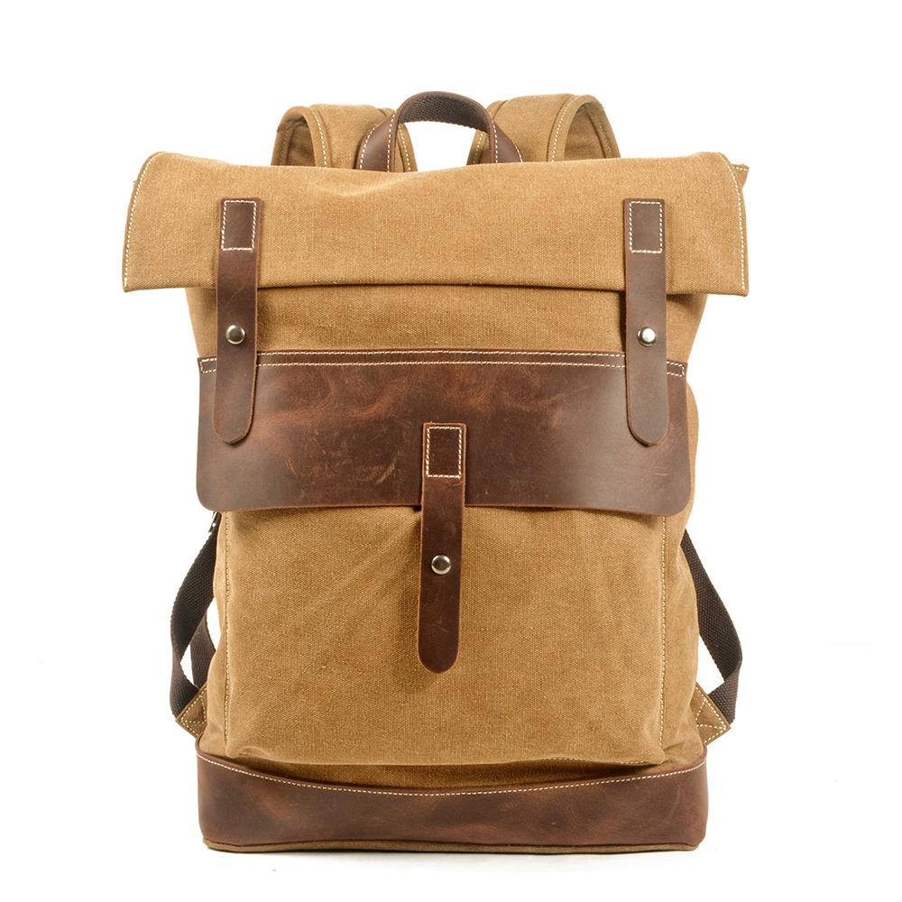 Classic Waxed Cotton Backpack