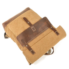 Load image into Gallery viewer, Classic Waxed Cotton Backpack
